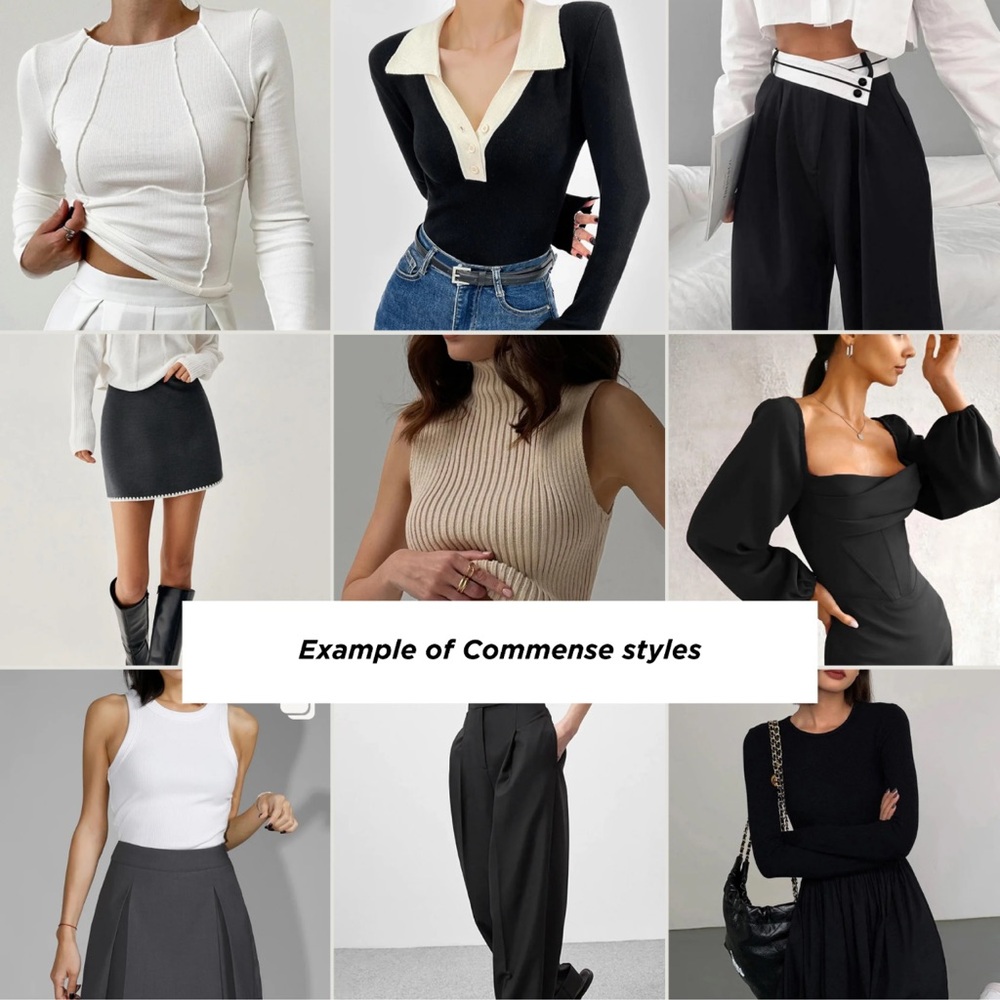 COMMENSE 5 Piece NWT Mystery Style Bundle
